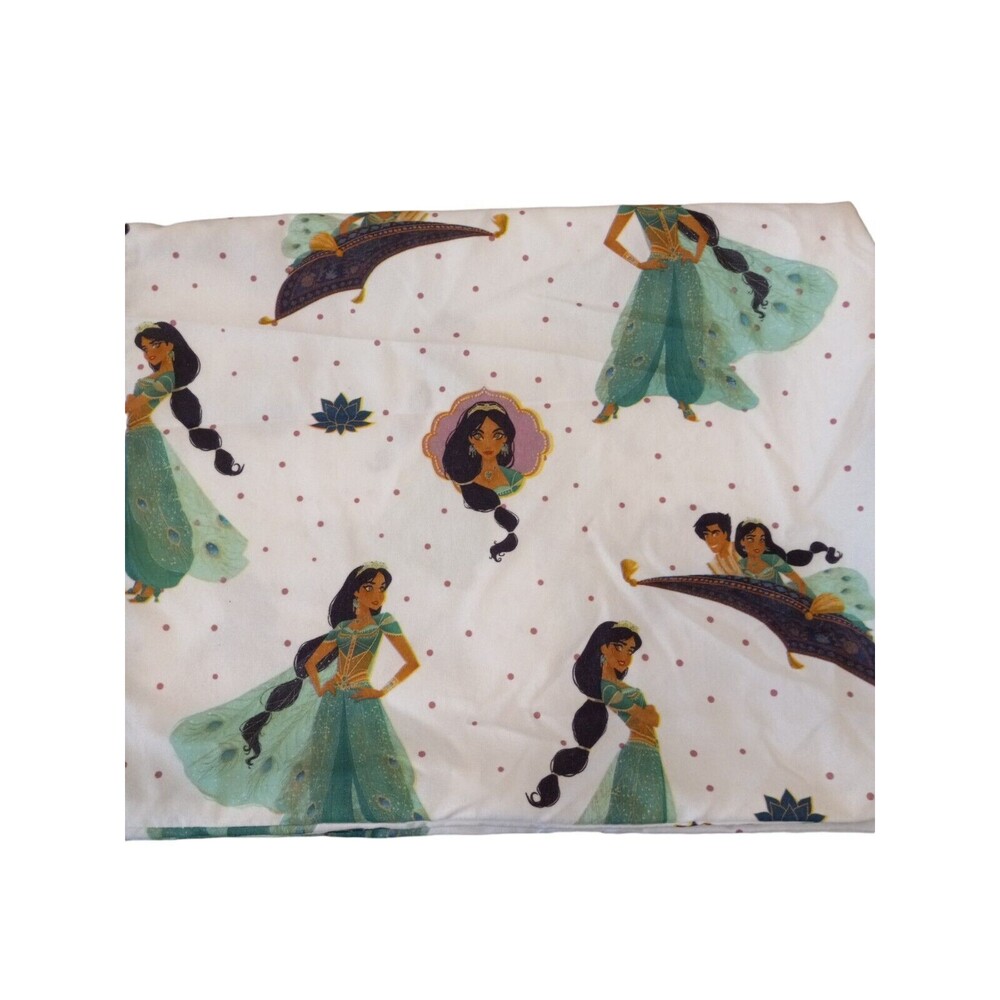 DISNEY ALADDIN JASMINE‎ DESERT JEWEL Pillow Case SUPER SOFT 29X19